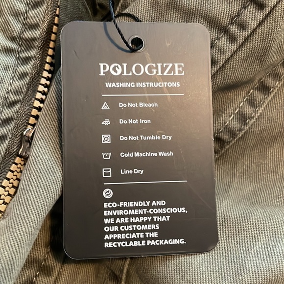 Pologize bomber jacket , brand new - Picture 4 of 5